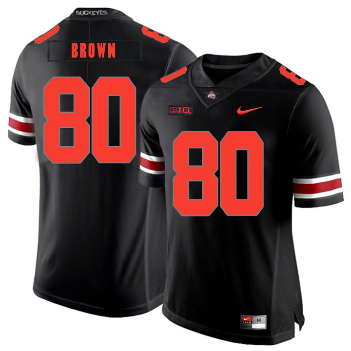 Ohio State Buckeyes 80 Noah Brown Black Shadow Nike College Football Jersey Dzhi,We sell and wholesale Ohio State Buckeyes 80 Noah Brown Black Shadow Nike College Football Jersey Dzhi on line form chian!